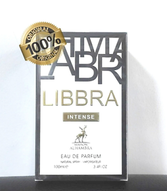 LIBBRA INTENSE 100% מקורי✔ בושם 3.4 OZ \ 100ML Maison Alhambra