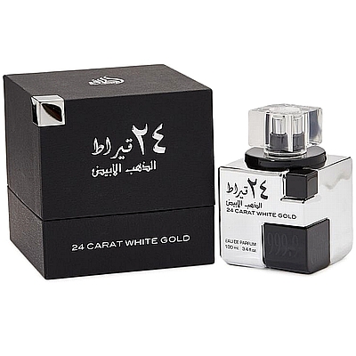 Lattafa 24 Carat White Gold Edp 100Ml בושם לטאפה לגבר