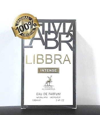 LIBBRA INTENSE 100% מקורי✔ בושם 3.4 OZ \ 100ML Maison Alhambra