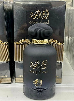 בושם יוניסקס 100מל Areej Al Oud EAU DE PARFUM SPRAY INUSEX BY ALFARE